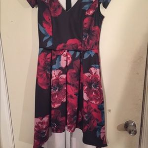 High Low flower dress